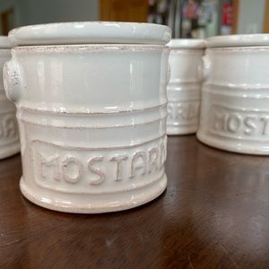 Sur La Table Jam/Condiments serving jars